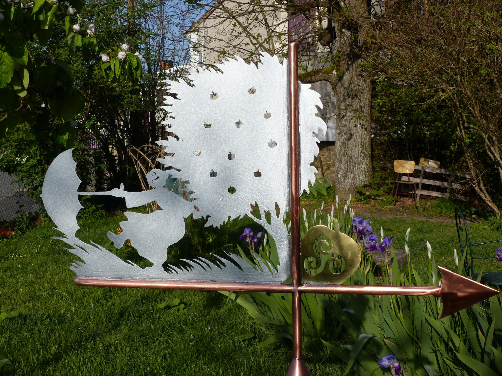 Girouette jardin - Atelier de la Girouetterie